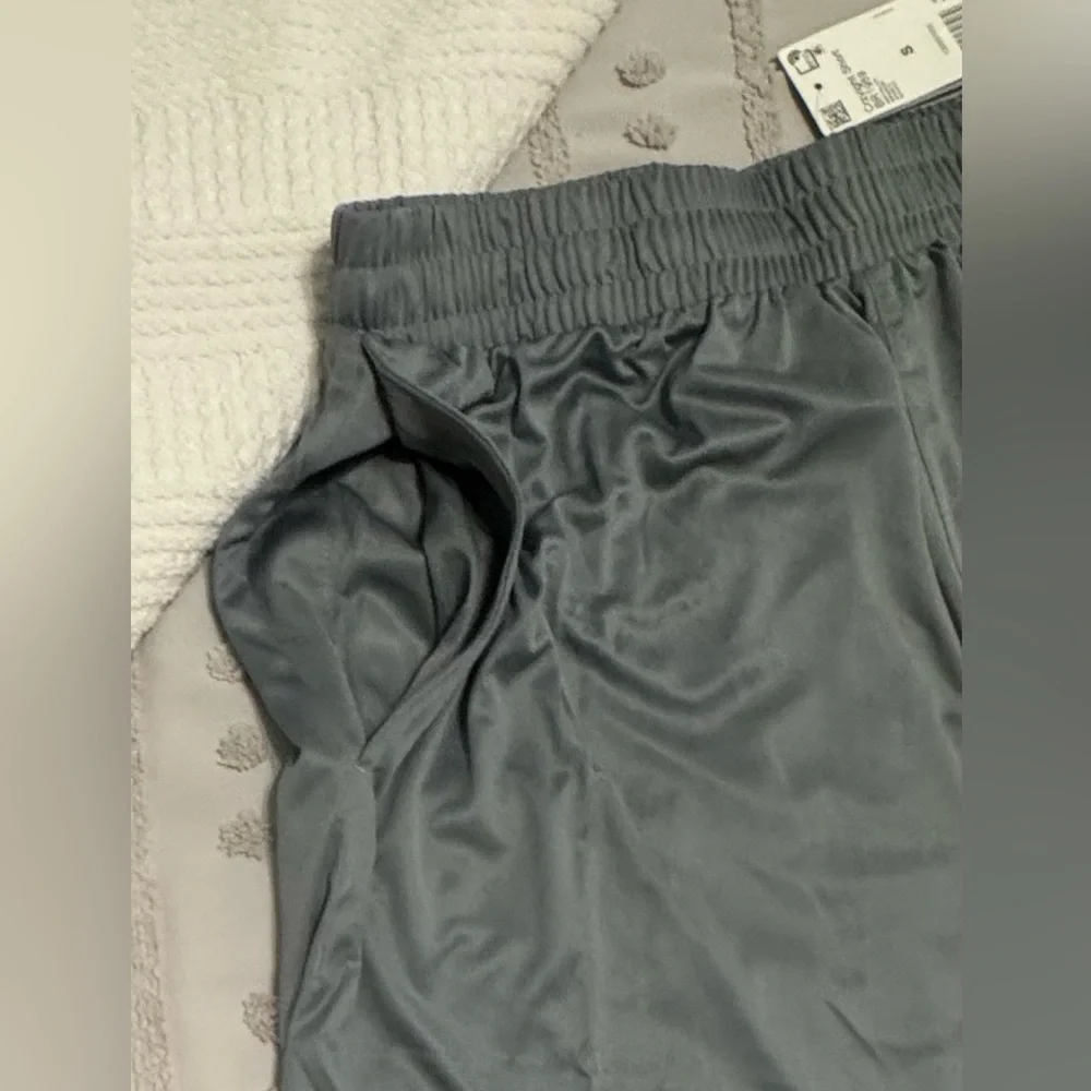 Adidas men’s Gray Athletic Shorts - Picture 2 of 4
